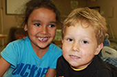 Open Door ministry girl and boy